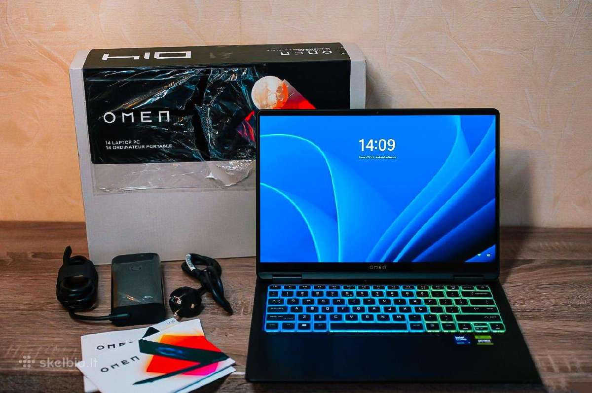 Hp Omen Transcend 14 nešiojamas kompiuteris - nuotraukos Nr. 5