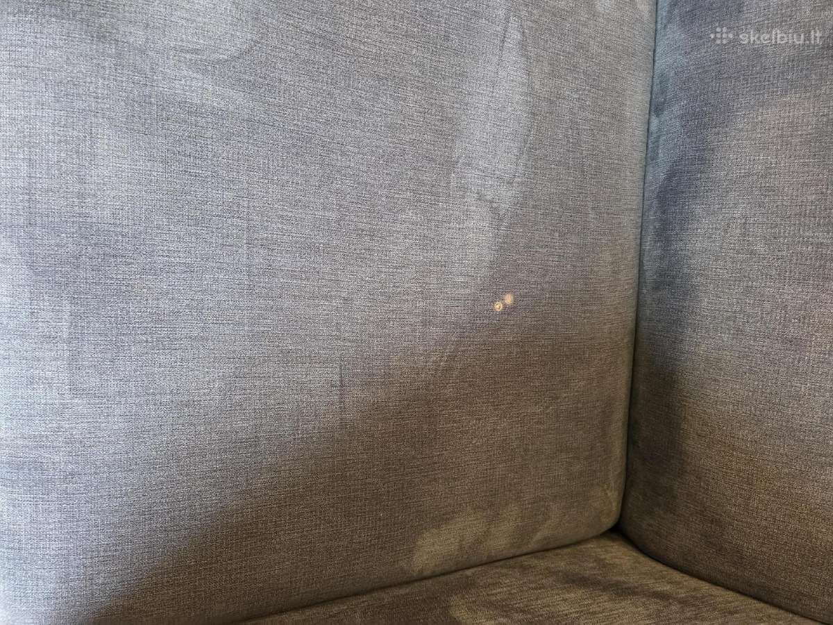 Kokybiška sofa su pufu - nuotraukos Nr. 4