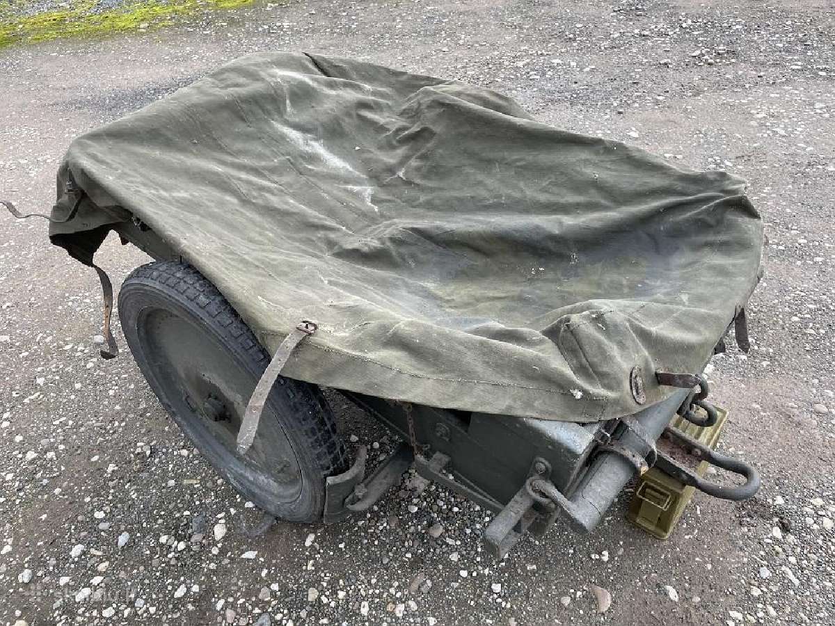 Ww1 ww2 laikų amunicijos priekaba - nuotraukos Nr. 3