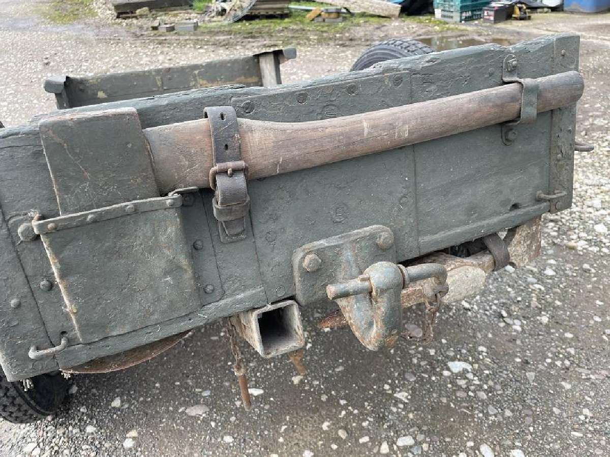 Ww1 ww2 laikų amunicijos priekaba - nuotraukos Nr. 6