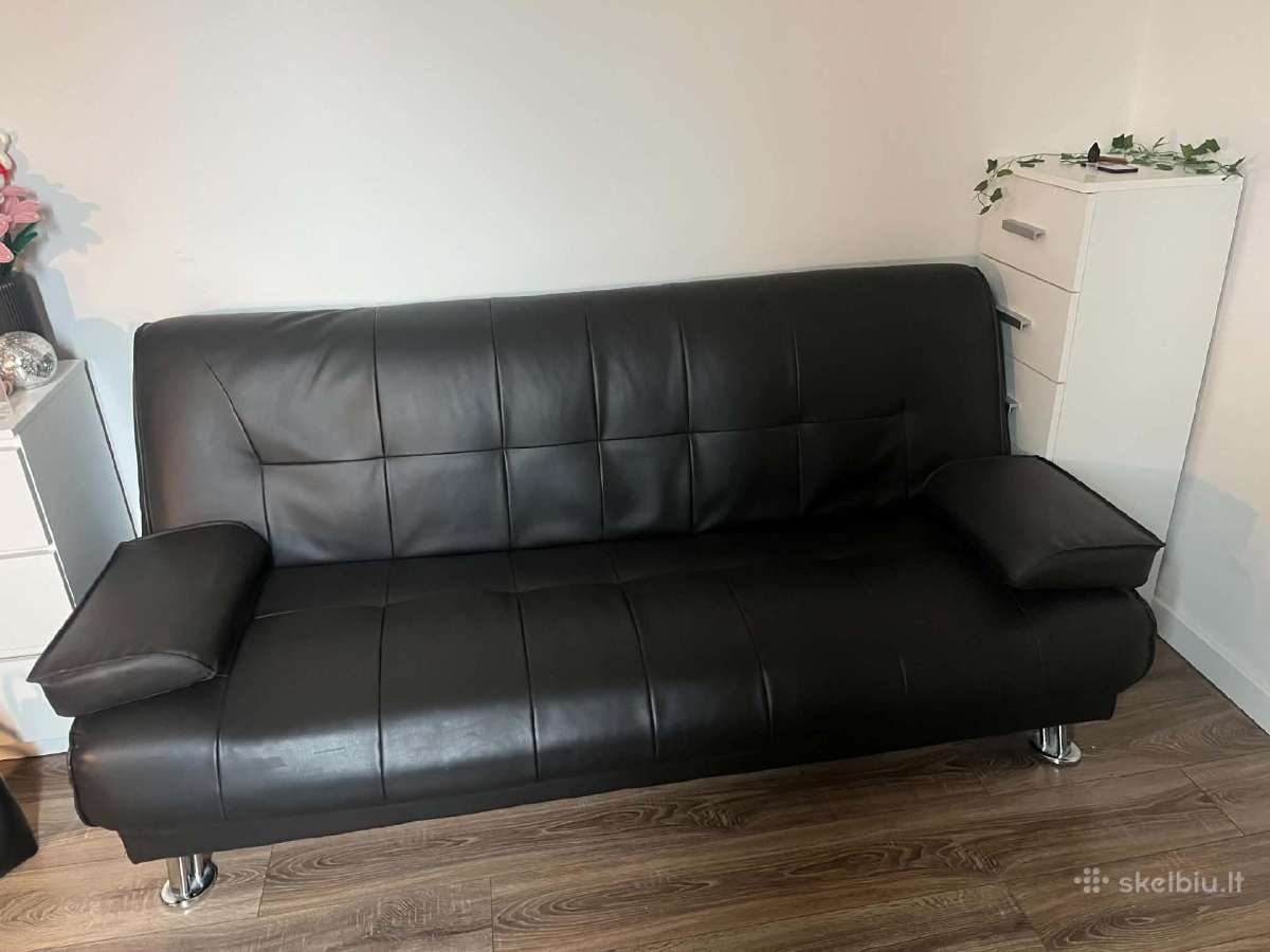 Odinė sofa - nuotraukos Nr. 2