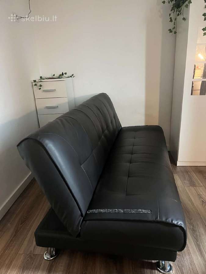 Odinė sofa - nuotraukos Nr. 4