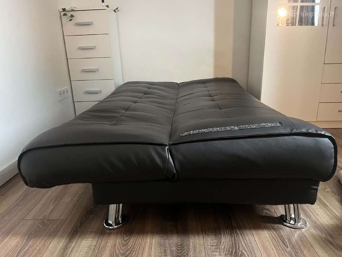 Odinė sofa - nuotraukos Nr. 5