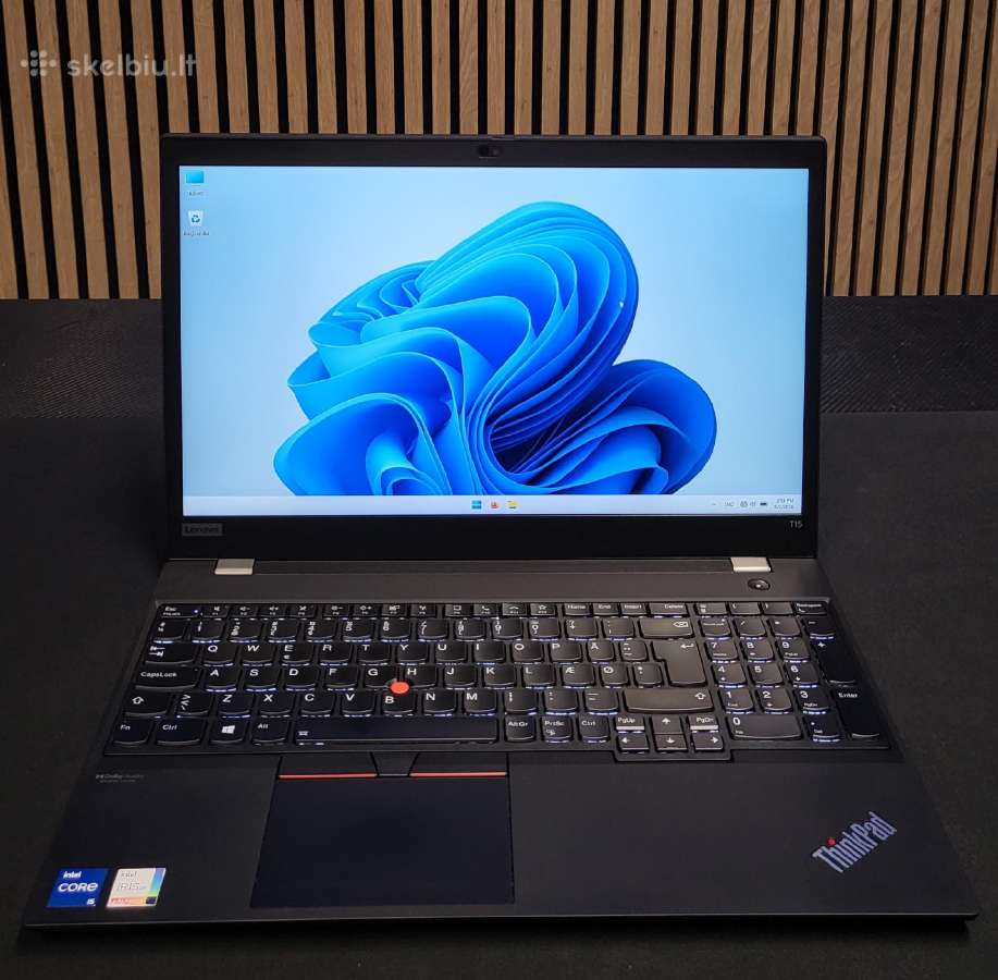 Lenovo T15 Gen2/ i5 1135g7 / 12 GB Ddr4 / 1% / Fhd - nuotraukos Nr. 2