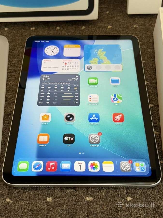 Apple iPad 10th Wi-fi 10,9 64gb + Apple Pencil - nuotraukos Nr. 8