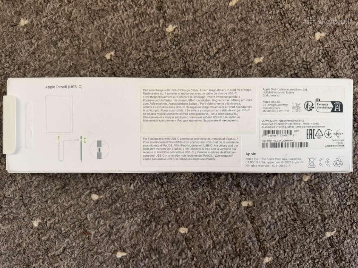 Apple iPad 10th Wi-fi 10,9 64gb + Apple Pencil - nuotraukos Nr. 10