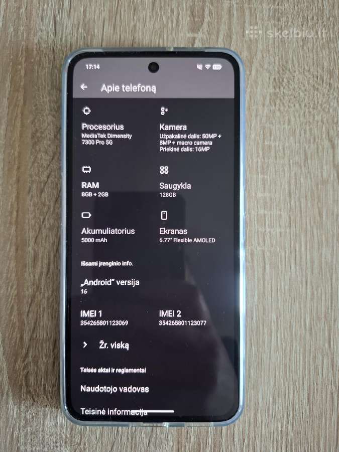 Nothing Phone 3a Lite - nuotraukos Nr. 4