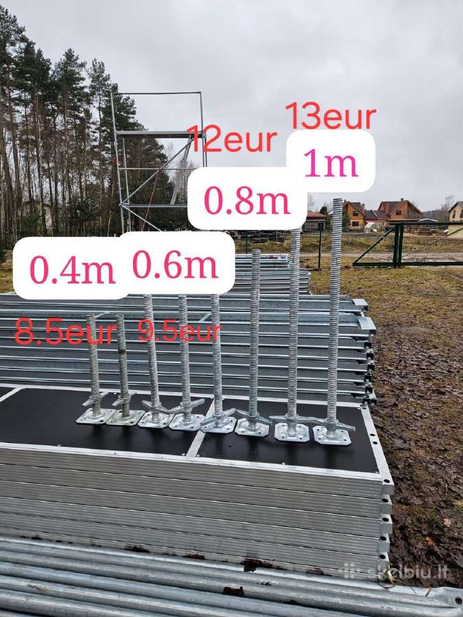 Parduodu naujus pastolius, 9m ilgio, 6,5m aukščio - nuotraukos Nr. 16