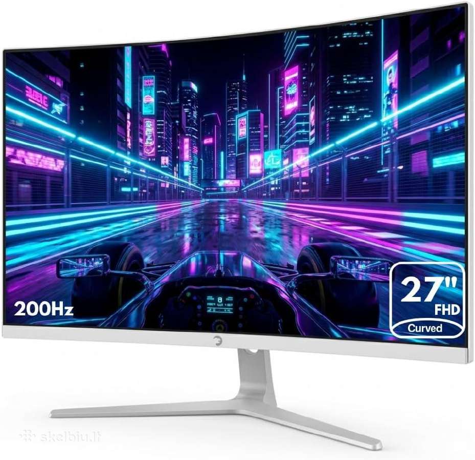 Naujas 27" Curved Gaming Monitor, 200 Hz! - nuotraukos Nr. 3