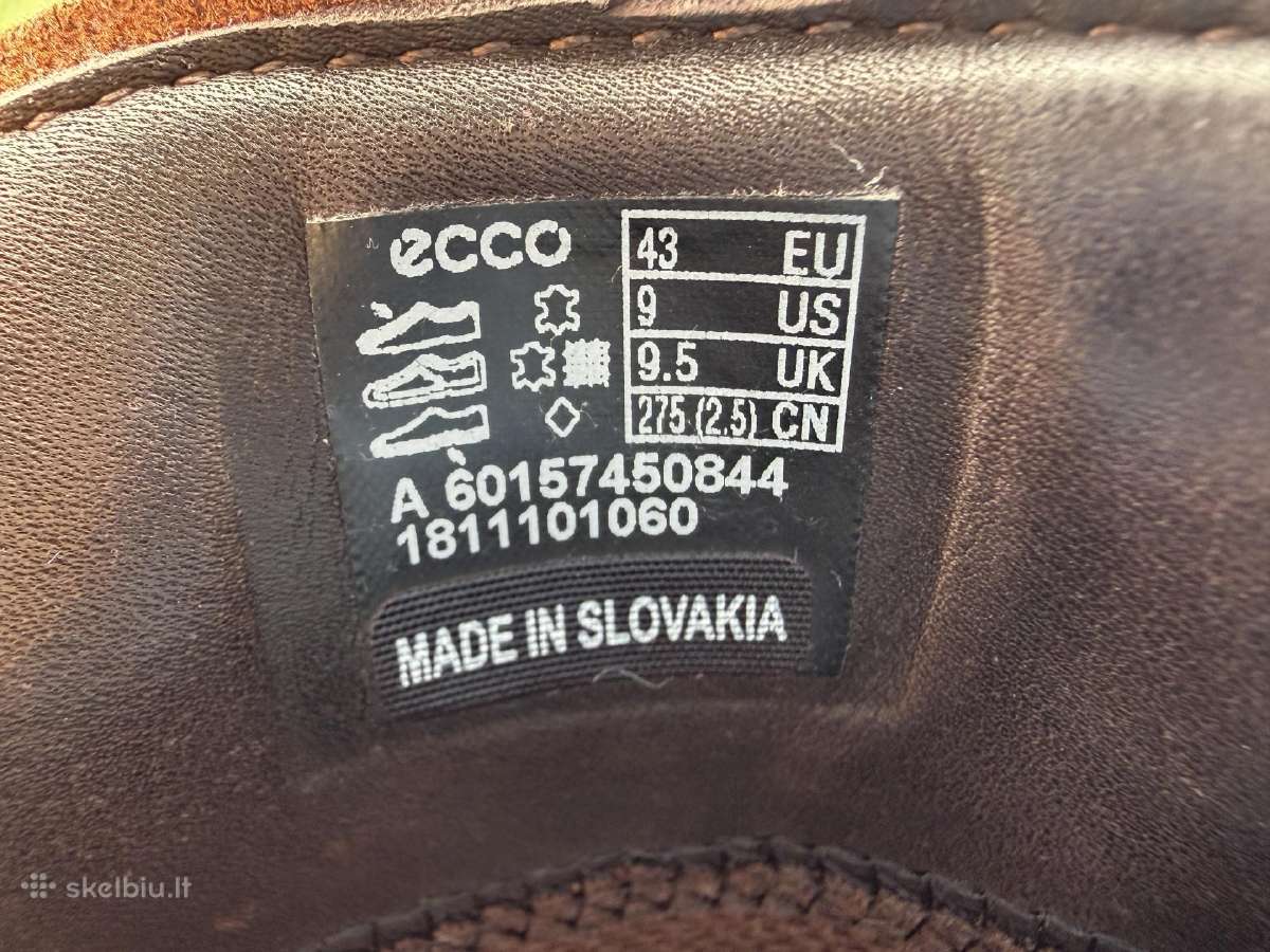 Ecco Knoxville odiniai batai. - nuotraukos Nr. 7