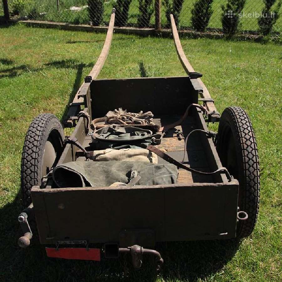 Ww1 ww2 laikų amunicijos priekaba - nuotraukos Nr. 12
