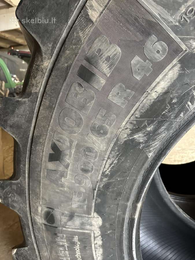 Padangos Michelin Axiobib If 900/65 R46 - nuotraukos Nr. 3