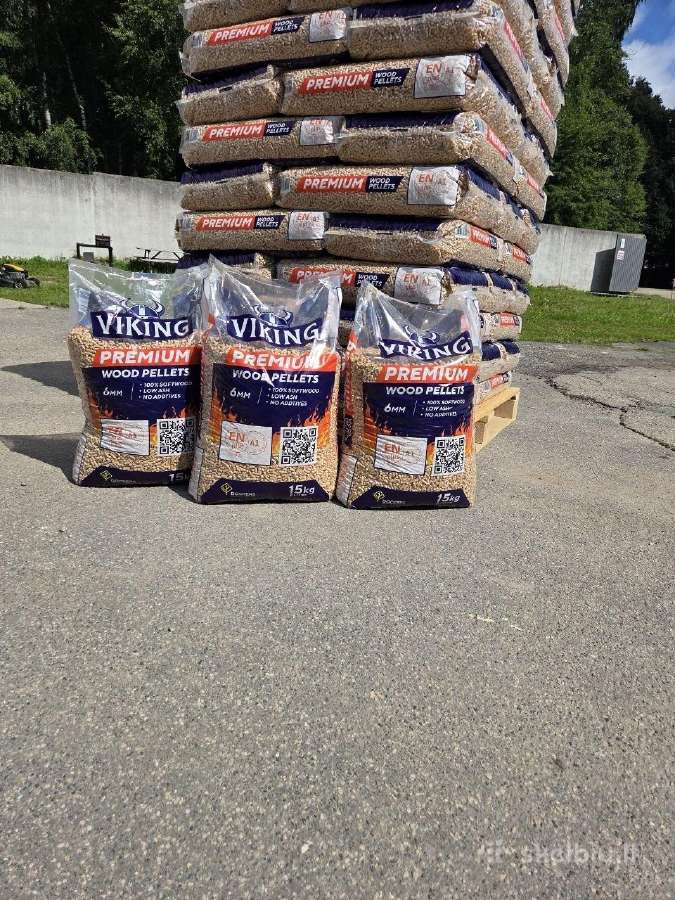Parduodame medžio granules Enplus A1, 15kg maišai, - nuotraukos Nr. 6