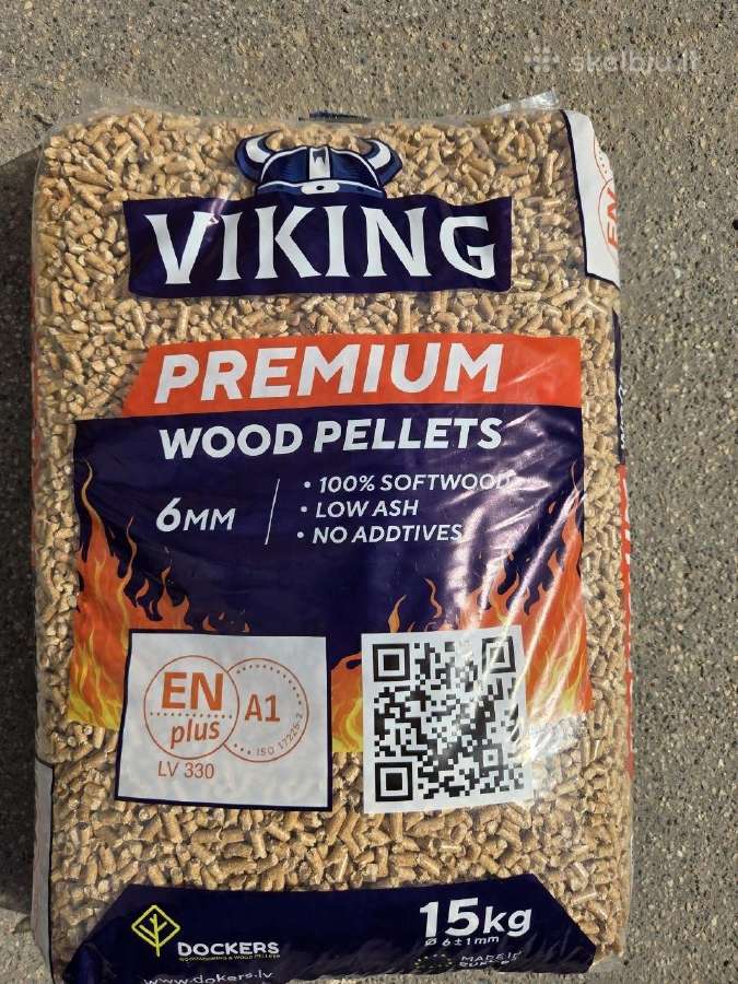 Akcija! Viking granulės Enplus A1 – 345€/t - nuotraukos Nr. 2