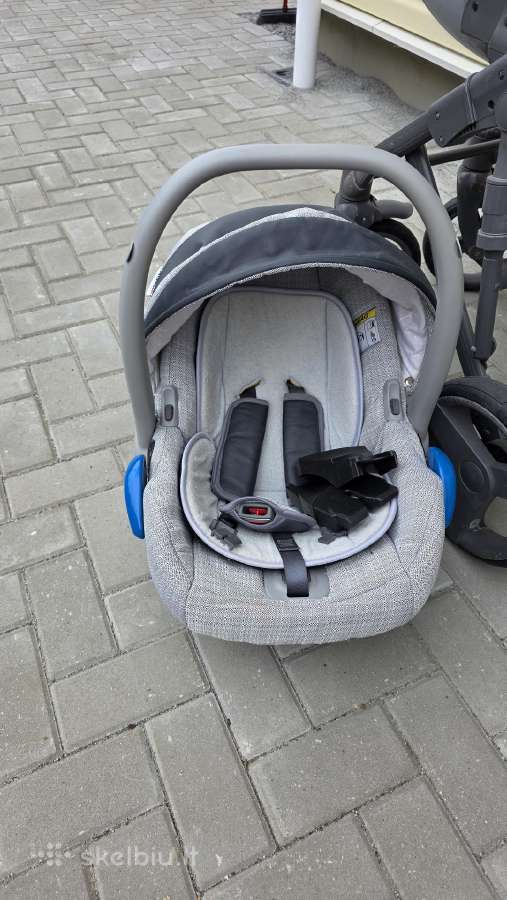 Camarelo Neso 3in1 vežimėlis - nuotraukos Nr. 3