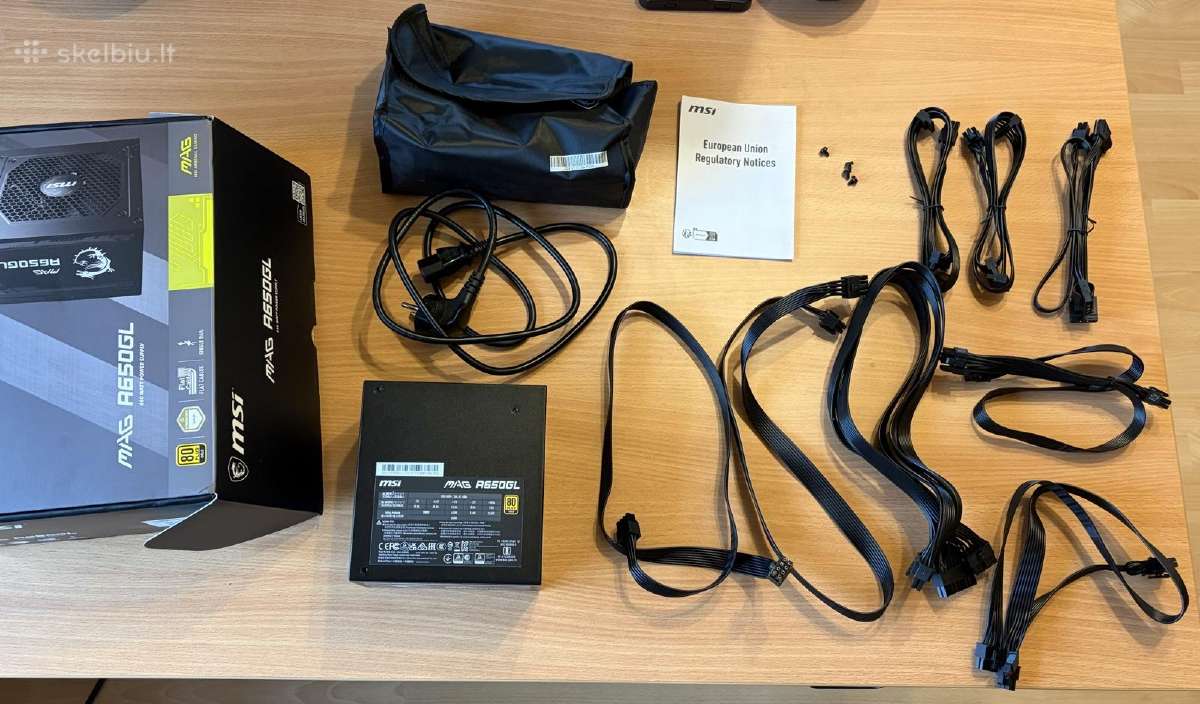 Msi mag a650gl psu - nuotraukos Nr. 5