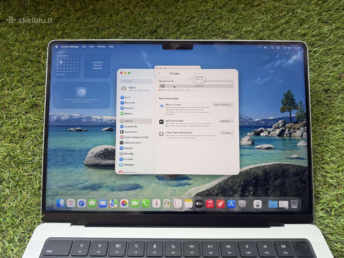 Apple MacBook Pro 14 M3 Pro 16/512gb - nuotraukos Nr. 7