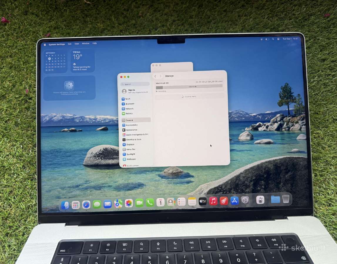 Apple MacBook Pro 16 M3 Pro 16/512gb - nuotraukos Nr. 7