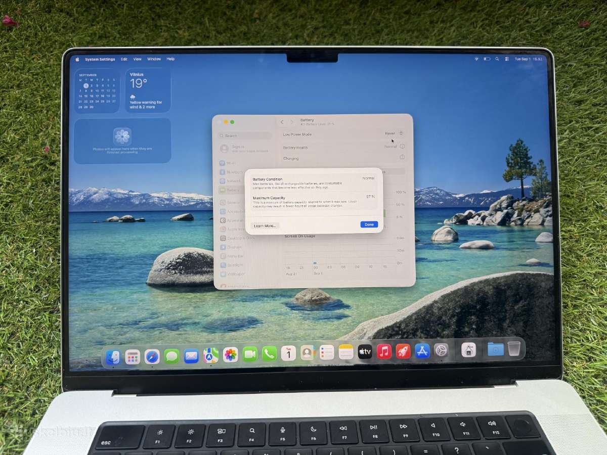 Apple MacBook Pro 16 M3 Pro 16/512gb - nuotraukos Nr. 9