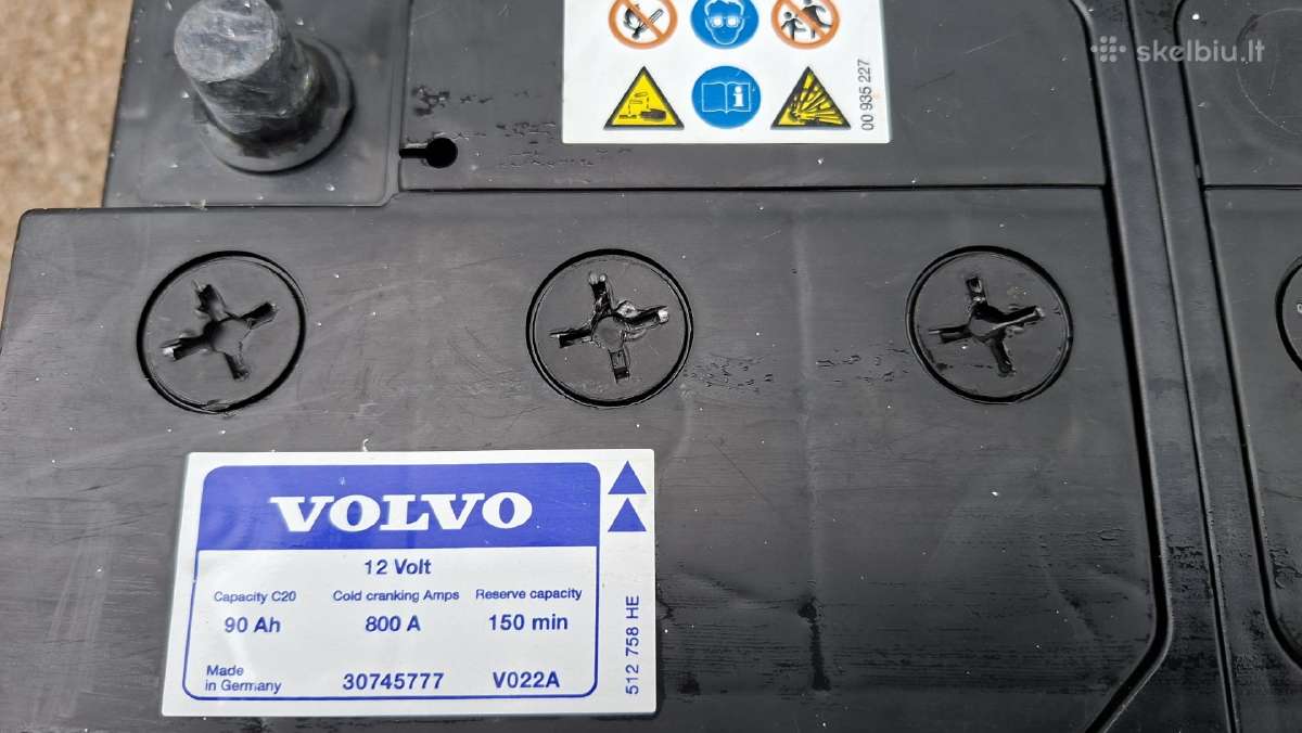 77ah ir 90 ah akumuliatoriai. - nuotraukos Nr. 6