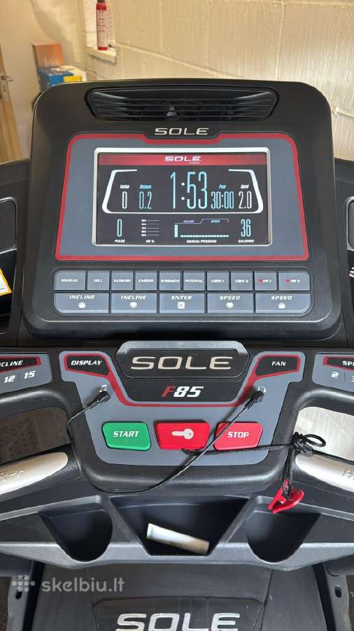 Bėgimo takelis Sole Fitness F85 - nuotraukos Nr. 7
