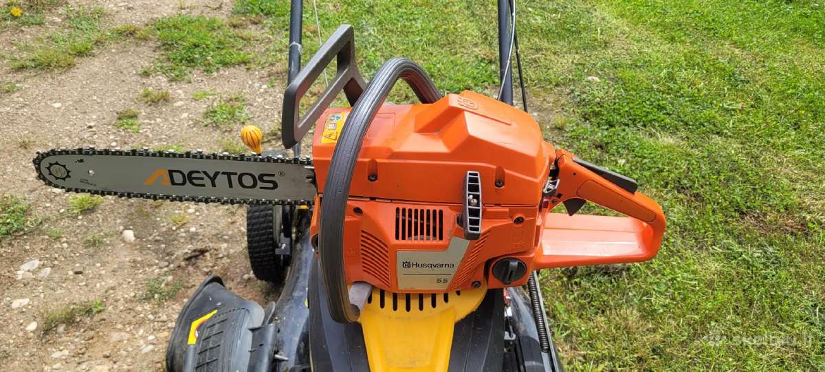 Parduodu Husqvarną 55 - nuotraukos Nr. 2