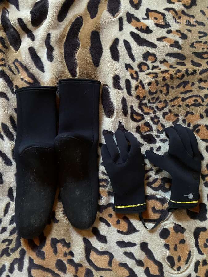 Parduodamas Omer Gold Black neopreno komplektas - nuotraukos Nr. 2