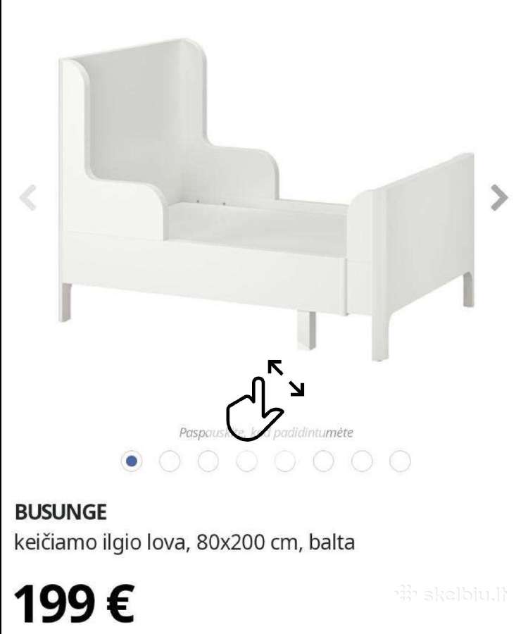 Dovanojama lova (Ikea Busunge) - nuotraukos Nr. 2