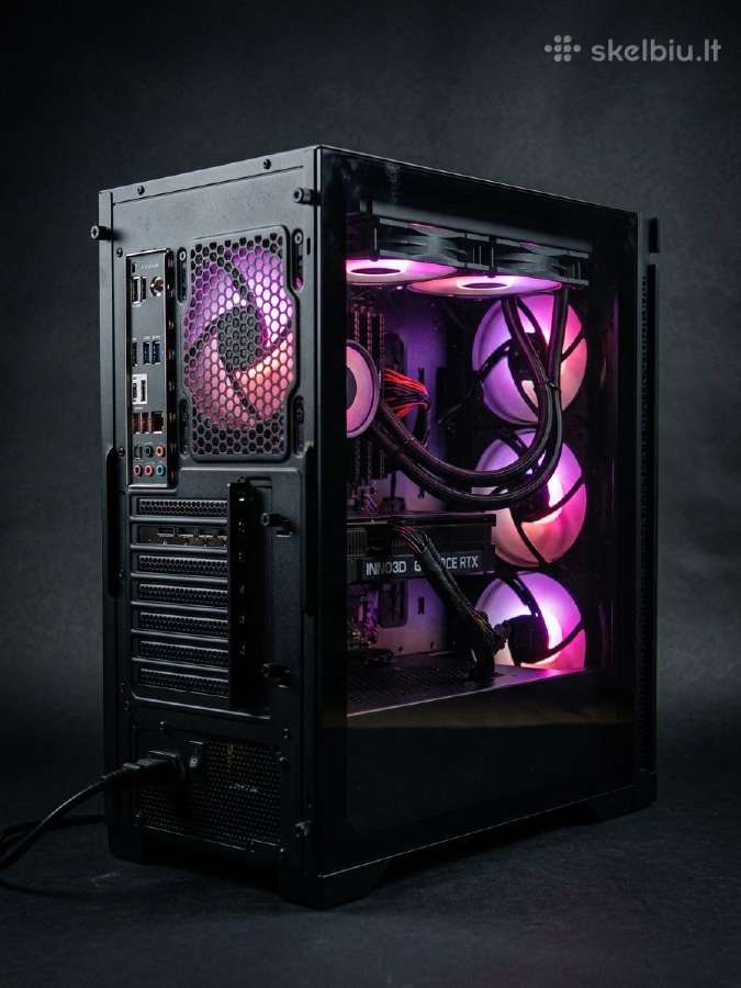 Pc Rtx 5060 Ti 8gb, Ryzen 7 5800x, 16gb, 1tb Nvm - nuotraukos Nr. 3