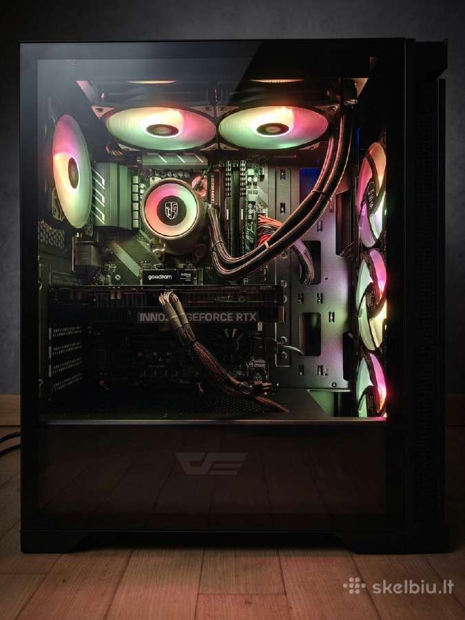 Pc Rtx 5060 Ti 8gb, Ryzen 7 5800x, 16gb, 1tb Nvm - nuotraukos Nr. 2