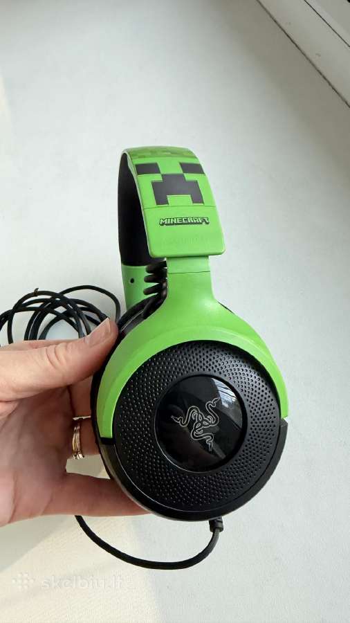 Razer Kraken V4 X Minecraft Edition ausinės - nuotraukos Nr. 3
