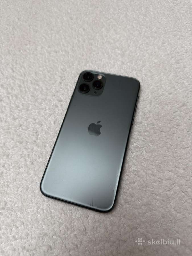 iPhone 11 Pro, 256 GB, chaki spalvos - nuotraukos Nr. 4