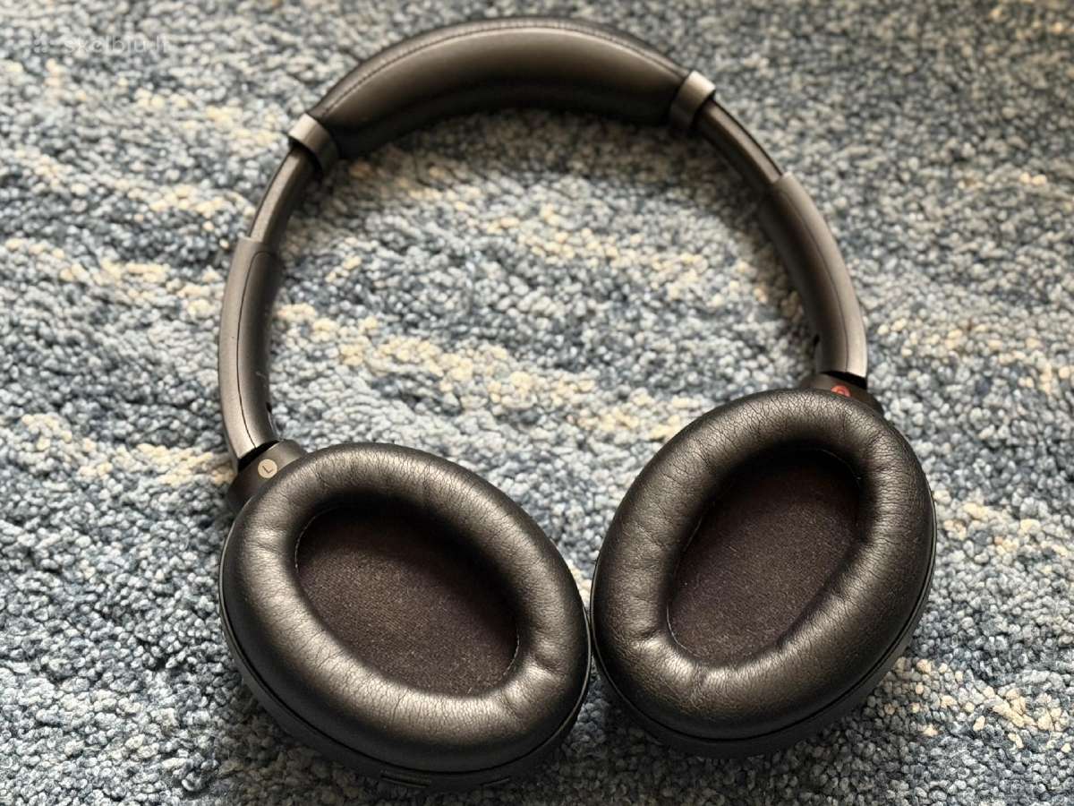 Sony Wh 1000x M3 Headphones Ausinės Earphones - nuotraukos Nr. 2