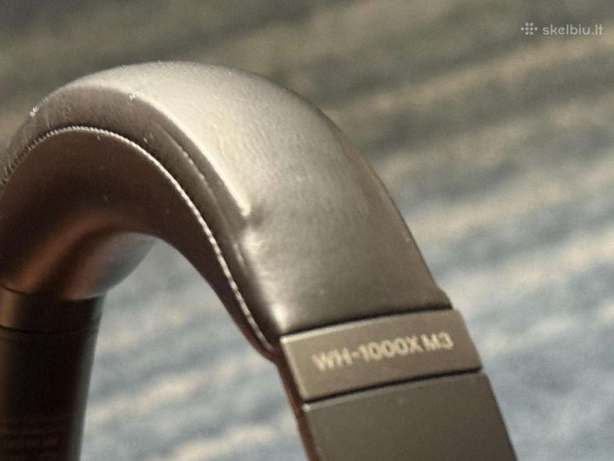 Sony Wh 1000x M3 Headphones Ausinės Earphones - nuotraukos Nr. 7