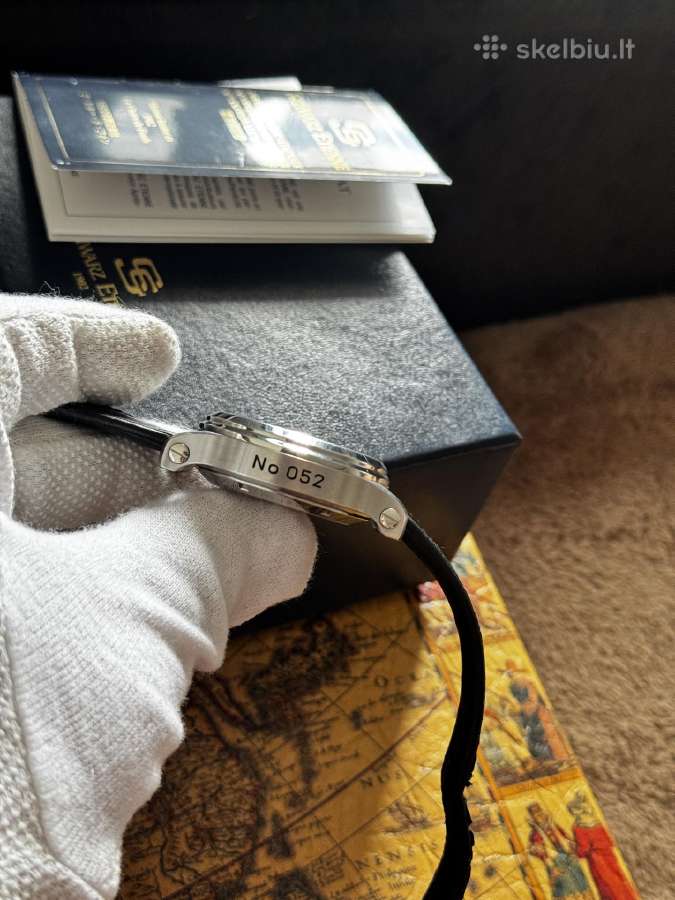Schwarz Etienne Gmt 1902 42mm Limited edition - nuotraukos Nr. 11