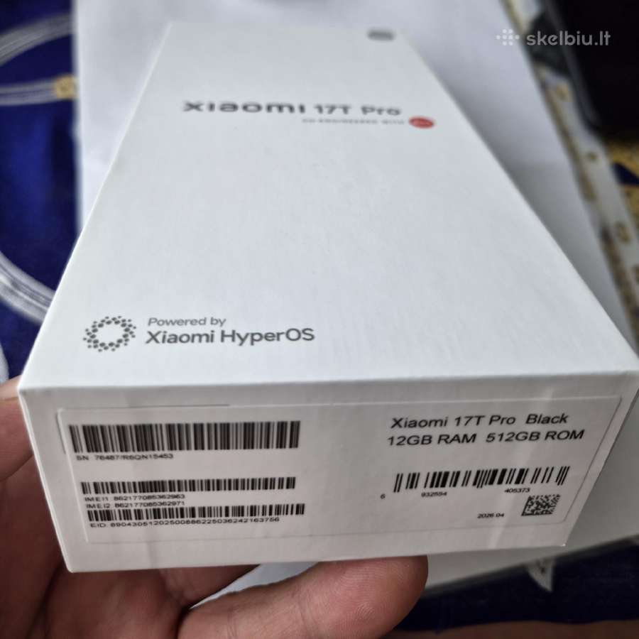 Xiaomi 17t Pro 512gb Black - nuotraukos Nr. 12