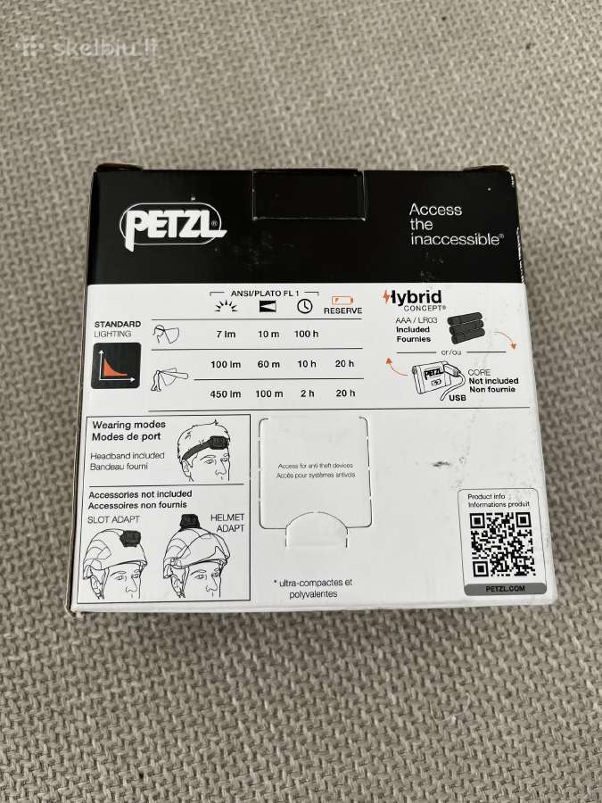 Petzl Aria 2 Rgb galvos žibintuvėlis – 450 lm - nuotraukos Nr. 3
