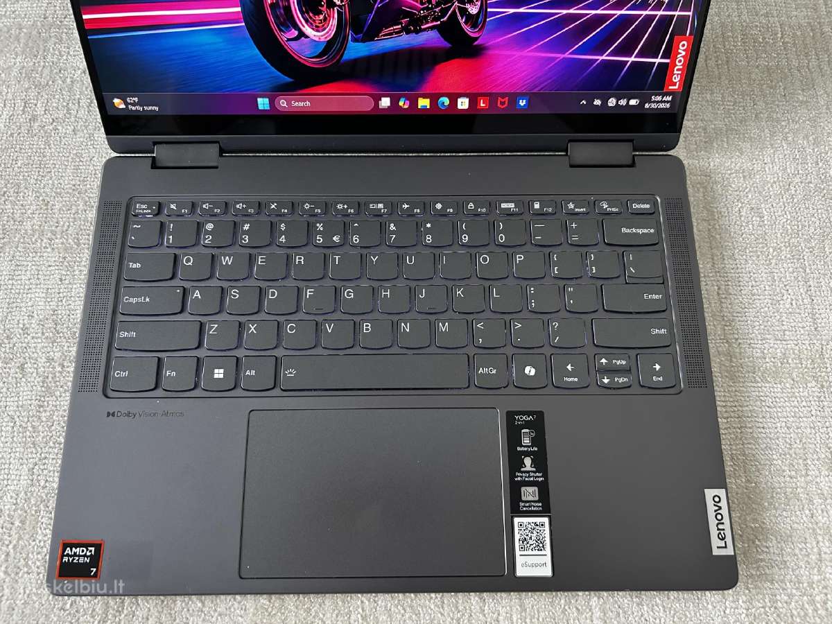 Lenovo Yoga 7 2-in-1 Garantija - nuotraukos Nr. 3