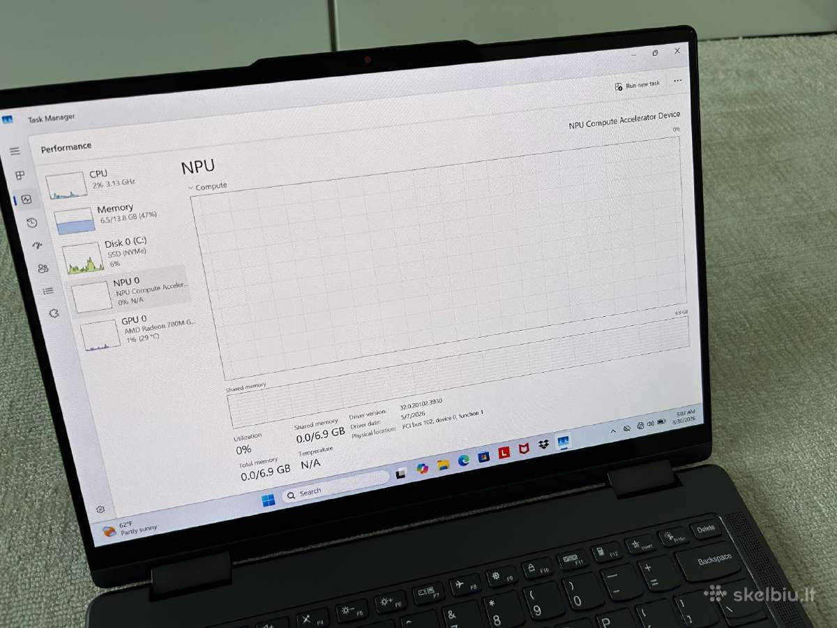 Lenovo Yoga 7 2-in-1 Garantija - nuotraukos Nr. 7