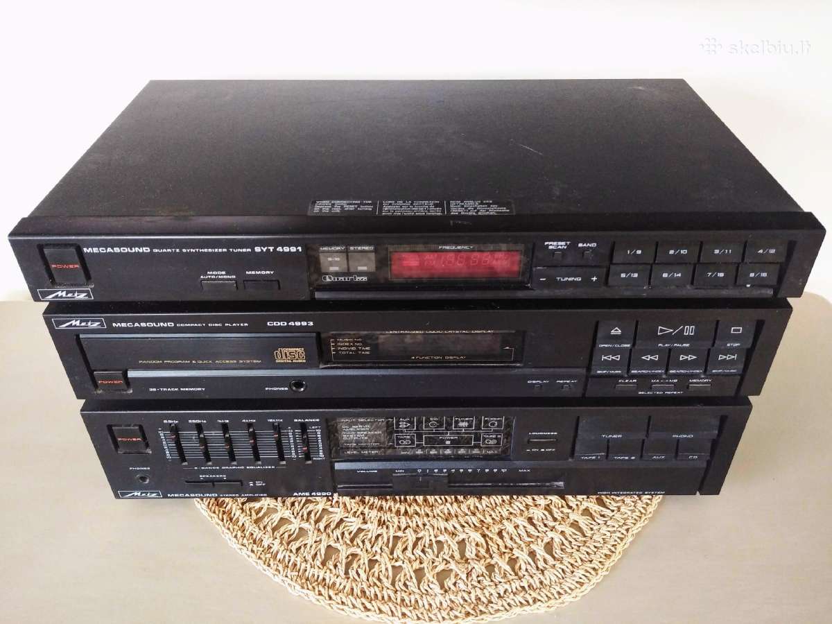 Sony minidisc Metz Yamaha Panasonic Pioneer - nuotraukos Nr. 6