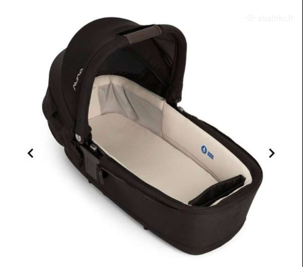 Nuna Triv Next Travel System Caviar komplektas - nuotraukos Nr. 11