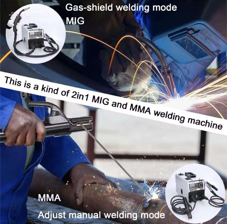 Mig/mma 2in1 Igbt inverterinis suvirinimo aparatas - nuotraukos Nr. 3