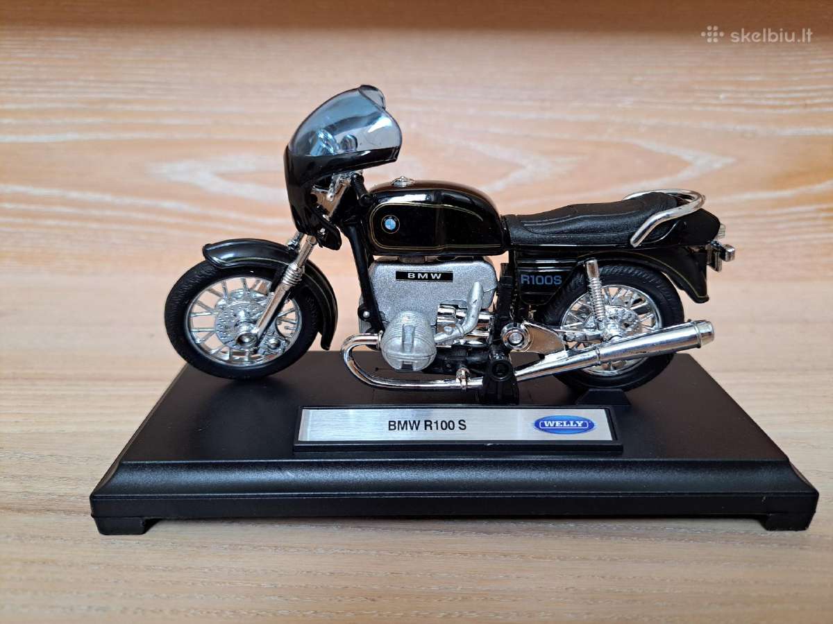 Bmw R 100 S motociklo modeliukas 1/18 - nuotraukos Nr. 2