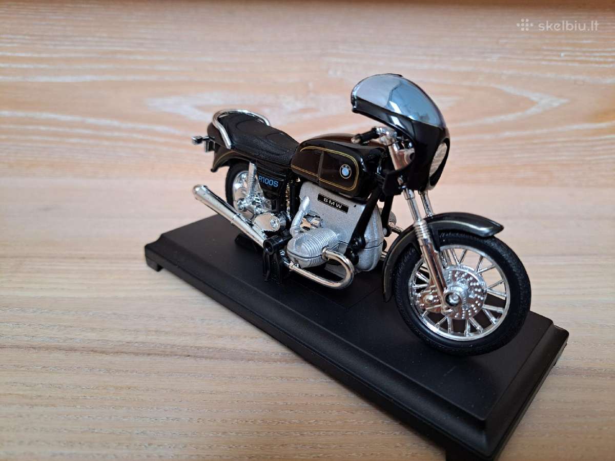 Bmw R 100 S motociklo modeliukas 1/18 - nuotraukos Nr. 3