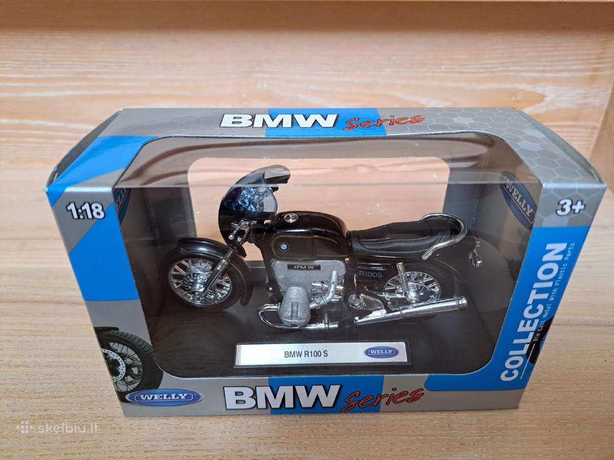 Bmw R 100 S motociklo modeliukas 1/18 - nuotraukos Nr. 7