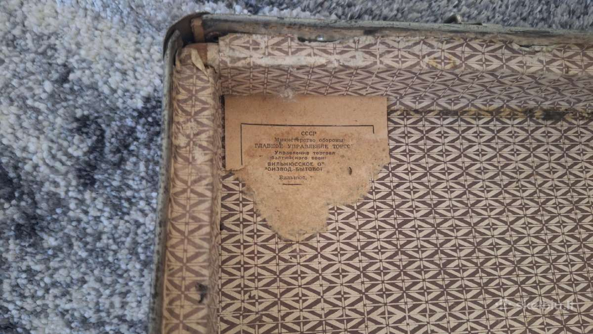 Senoviniai lagaminai 2vnt. 50 € - nuotraukos Nr. 12