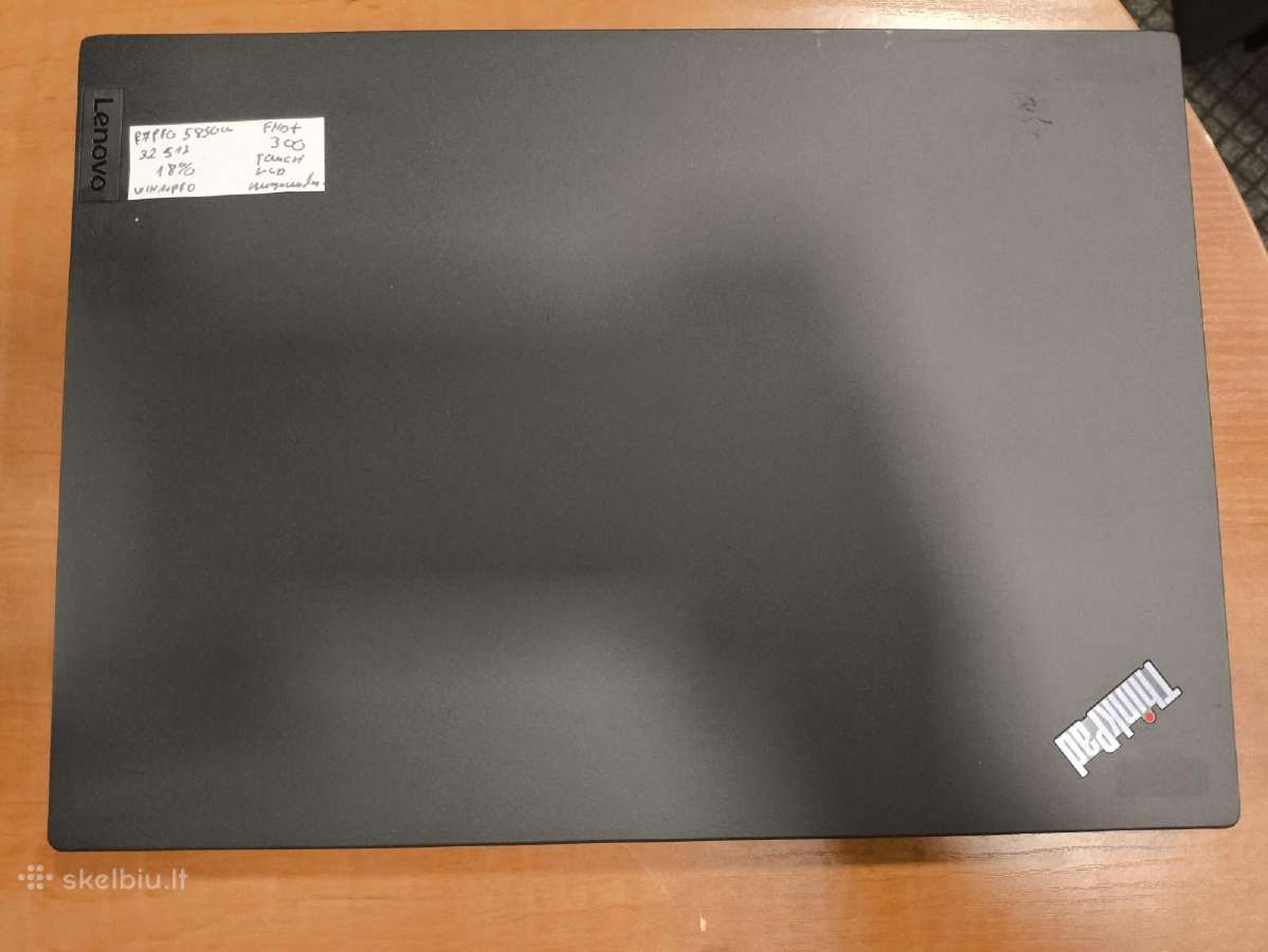 Thinkpad X13 Touch Ryzen 7 5850u 32gb 512gb 18% - nuotraukos Nr. 3