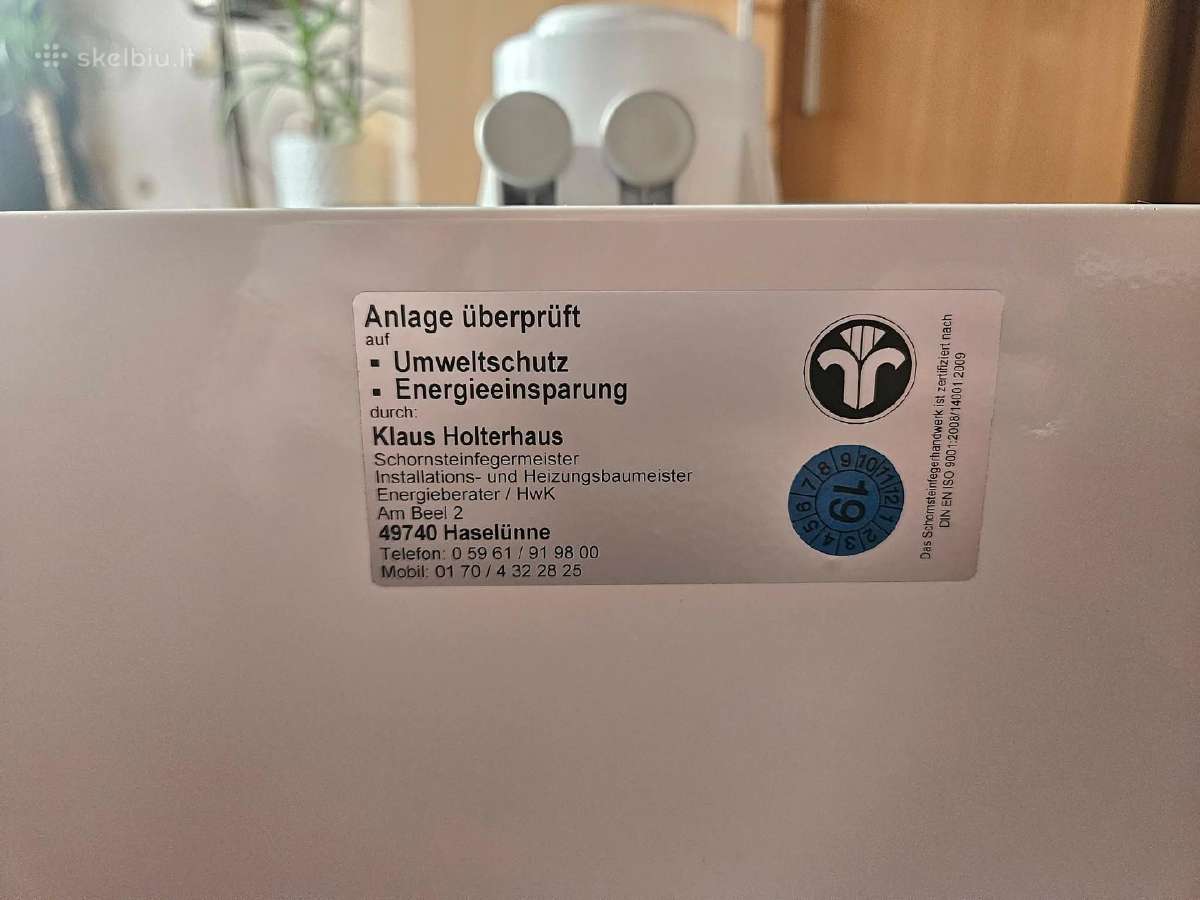 Parduodamas Viessmann Vitodens 100-w 26 kw - nuotraukos Nr. 9
