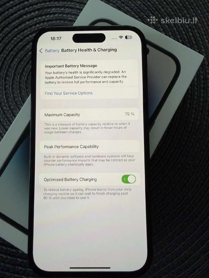 iPhone 14 pro 128gb - nuotraukos Nr. 5