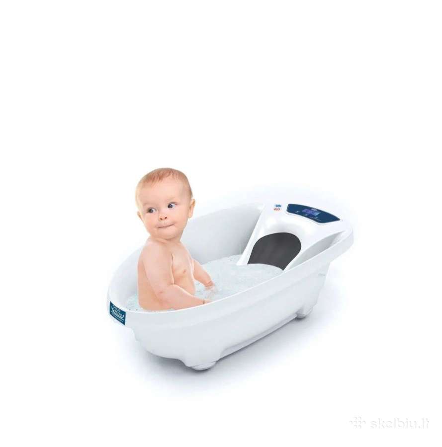 Aquascale V3 skaitmeninė kūdikio vonelė – balta - nuotraukos Nr. 4